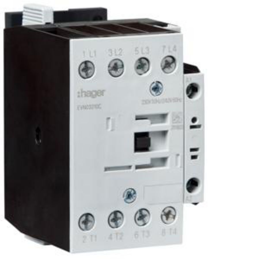 Magneetschakelaar 4P 32A bij AC-1 230V AC