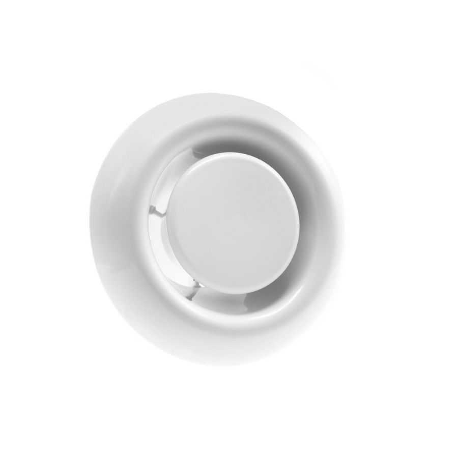 DVLF kunststof afvoerventiel Ø80mm wit