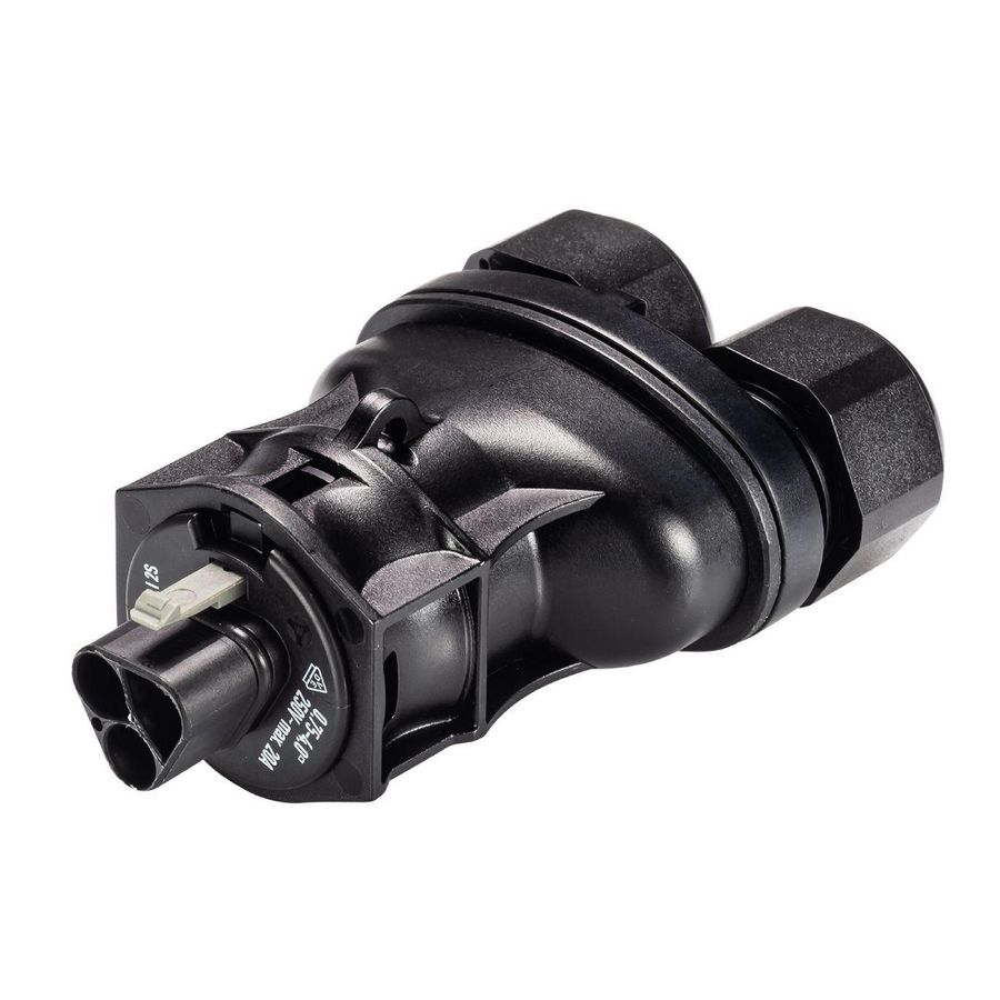 Stekerdeel met trekontlasting RST20I2F S23zrx zwart VVE=100
