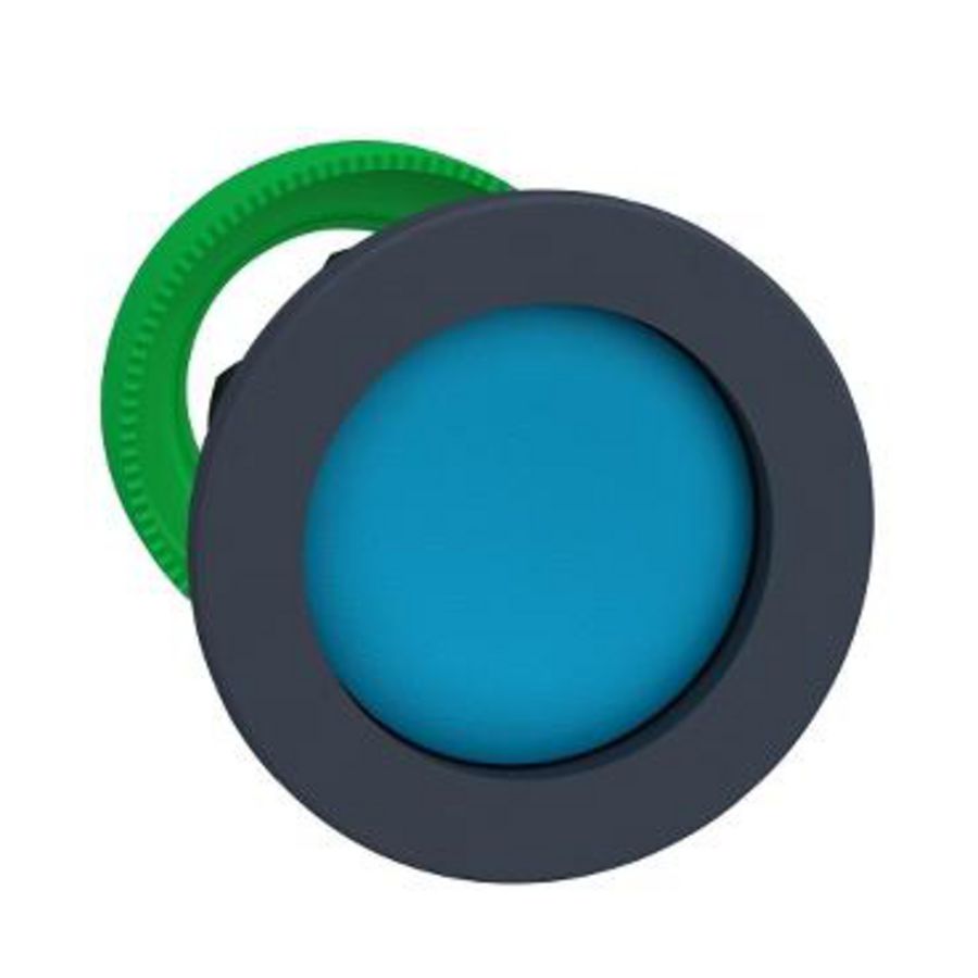 Kop voor verzonken drukknop Blauw Verlaagd Harmony XB5