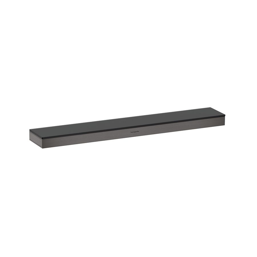 Rainfinity Planchet 500 Brushed Black Chrome incl. bevestiging