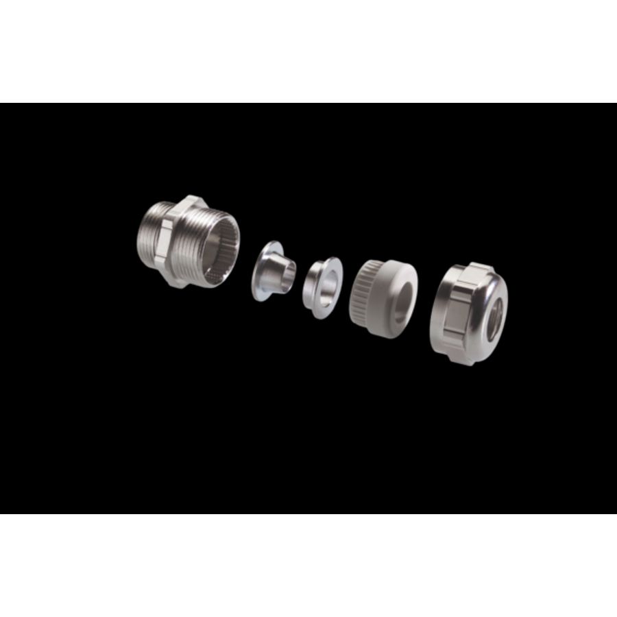 EMC-wartel mess vern M25x1,5 drl 6,5-9,5mm scherm 6-8,2mm