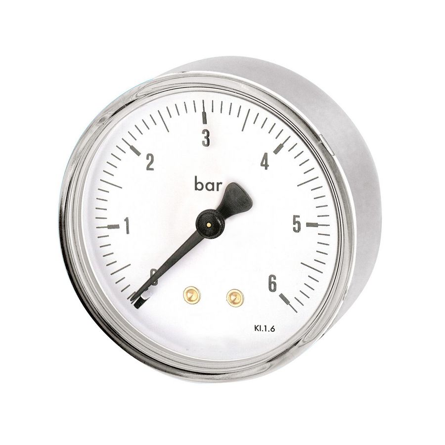 Manometer FR151 M3A-RVS DN63 ax. 1/4 0-16bar