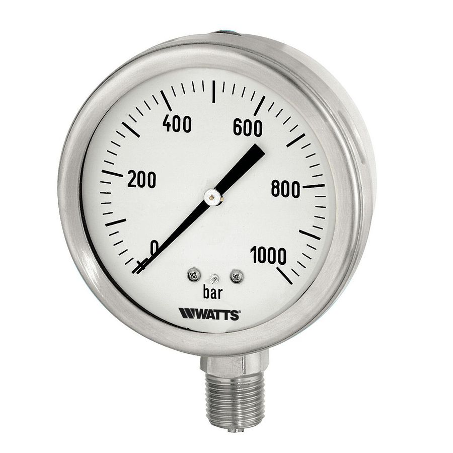 Manometer MX1 RVS DN100 rad. 1/2 0-16bar Fimet logo