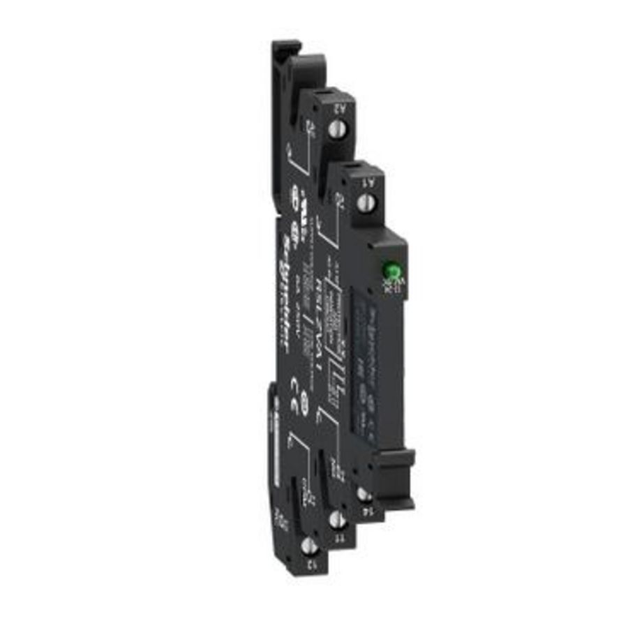 Relais + voet LED en beschermingscircuit 12V AC/DC VVE=10