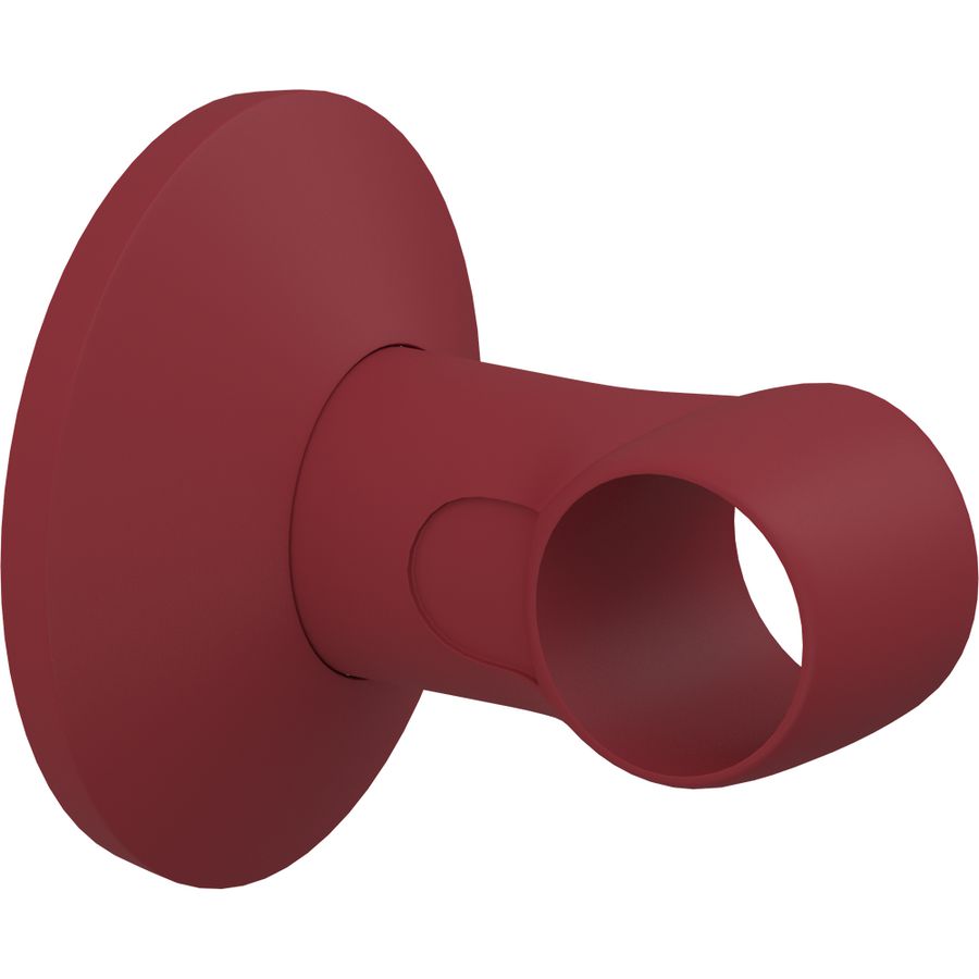 Wandconsole met strop rood