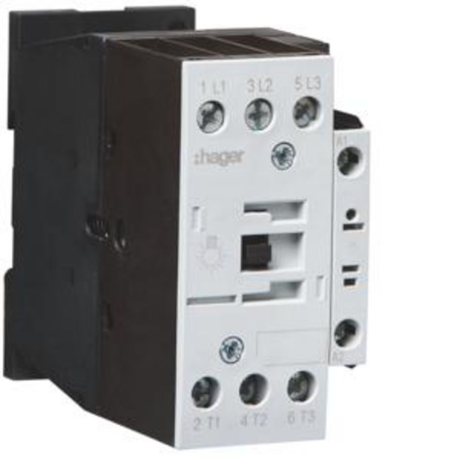 Magneetschakelaar verlichting 3P 14A bij AC-5b 24V AC