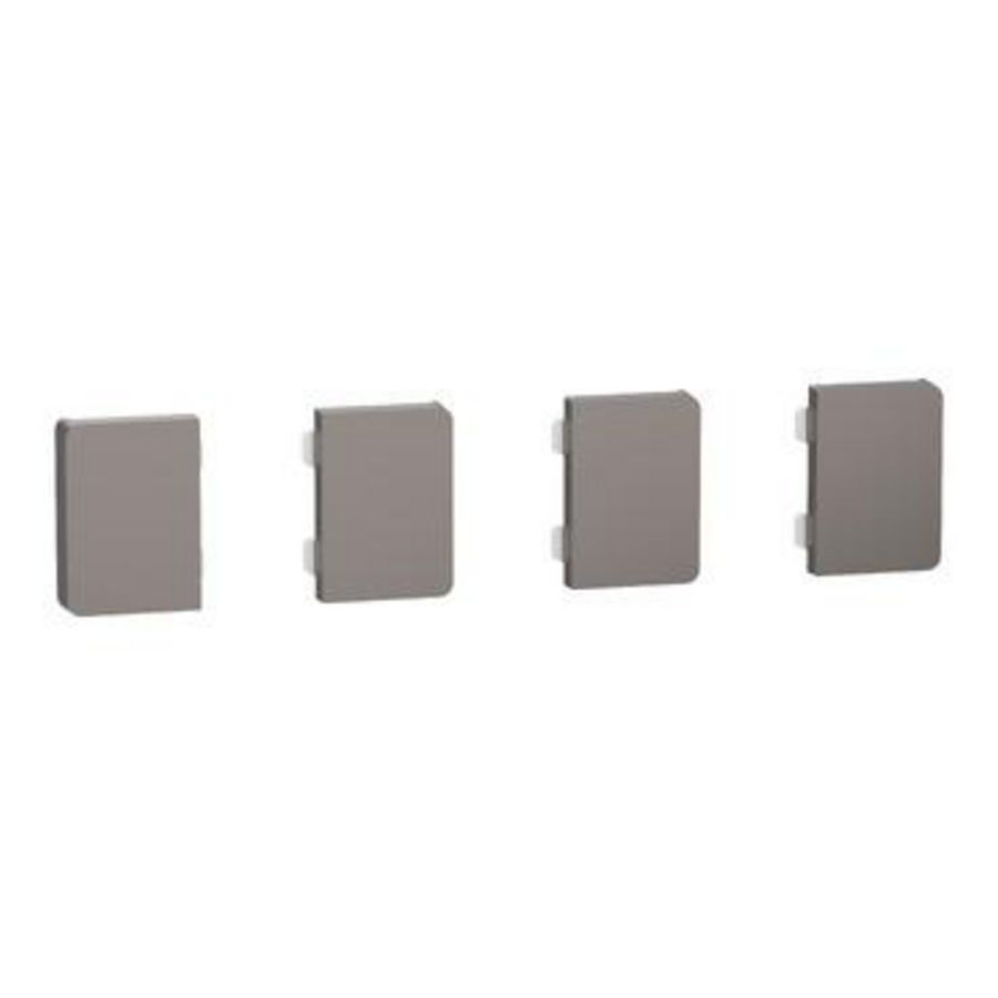 KNX-drukknop System D 4g knop nikkel tbv KNX Push Button Dyn