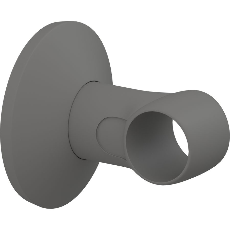 Wandconsole met strop antraciet