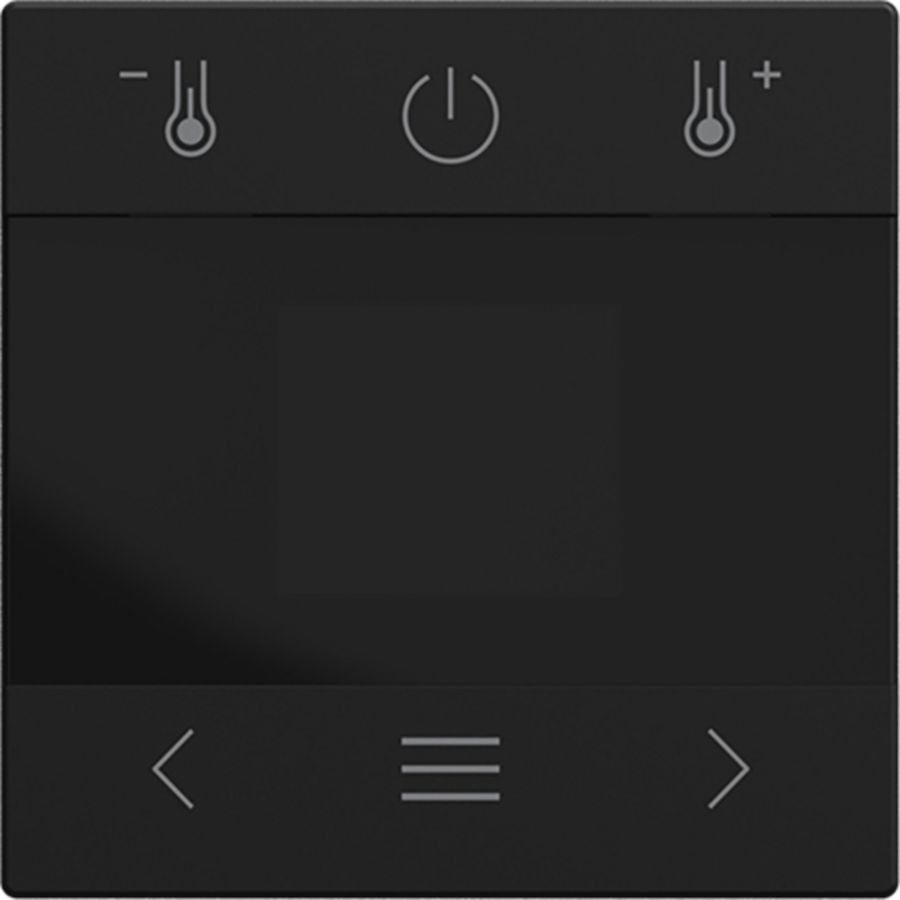 cpl voor ruimtetemperatuurregelaar SI-B-matzwart (1794 MDRT-915)