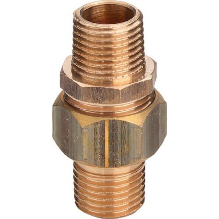 Schroefkoppeling 3-delig brons 1" 3344 VVE=5
