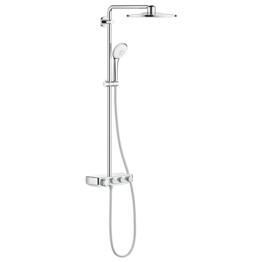 Euphoria SMARTCONTROL 310 douchesysteem chroom duo rond