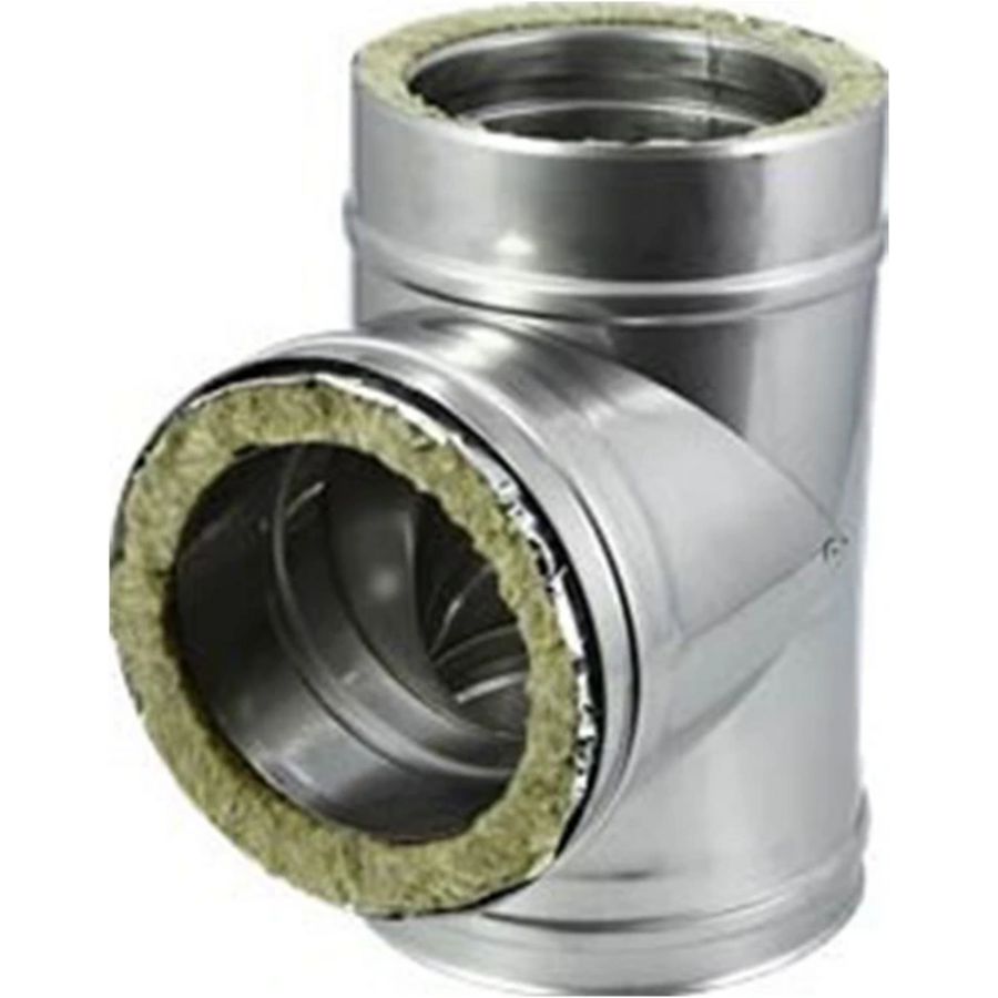 DW Ø300mm (300/350) T-stuk T90 I316L/I304 (D0,5/0,6)