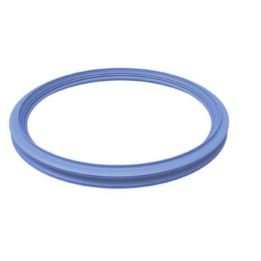 Gummilippenring EPDM AS+ geluidsarm blauw 200mm