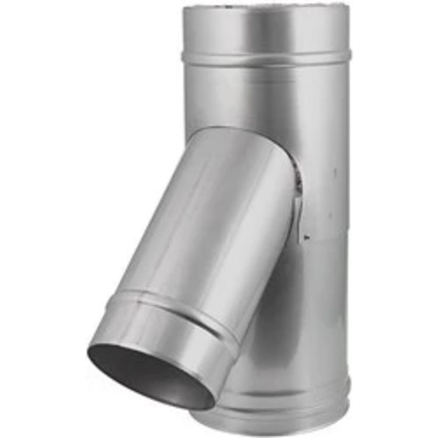 DW Ø100mm 100/150 T-stuk T135 EW I316L/I304 D0,5/0,6