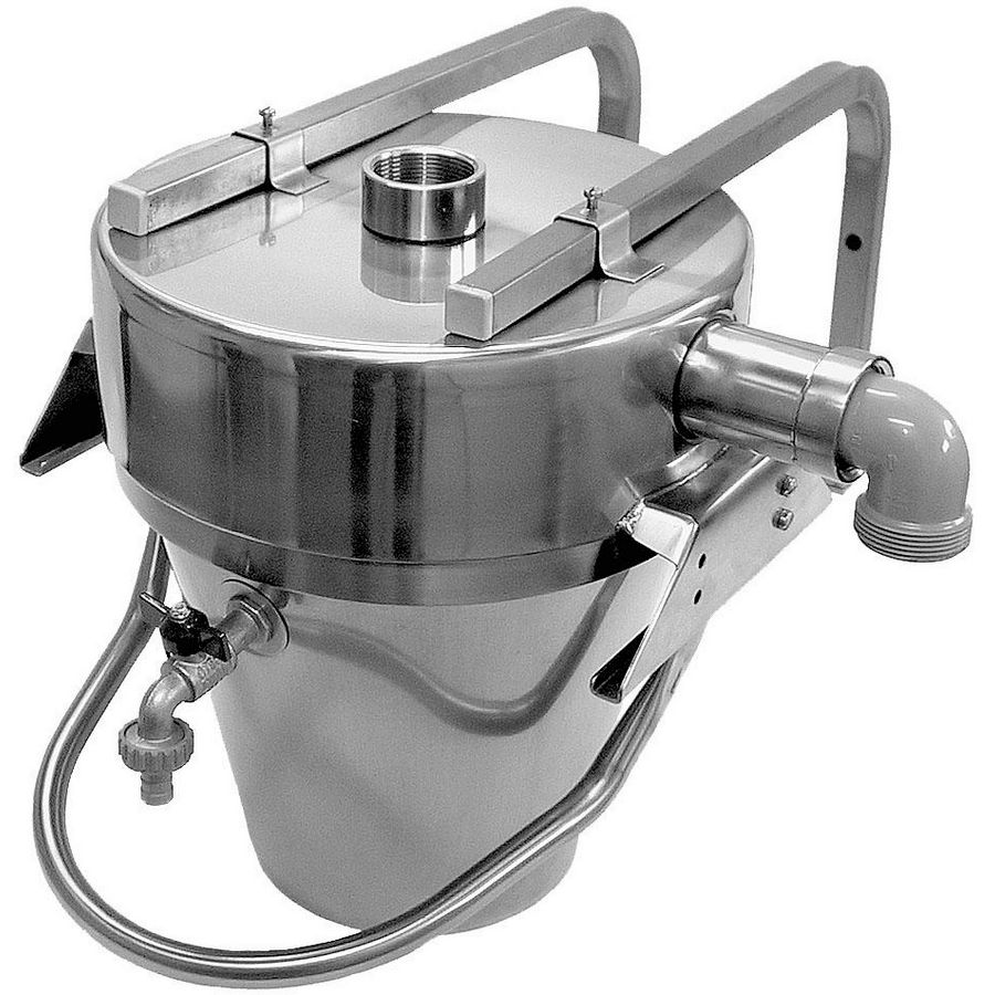 RVS Gipsvanger 10liter