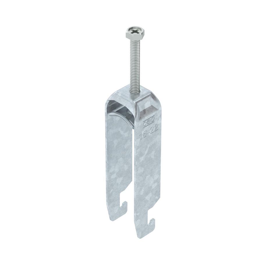 Beugelklem 3-voudig 16-22mm staal thermisch verzinkt VVE=50