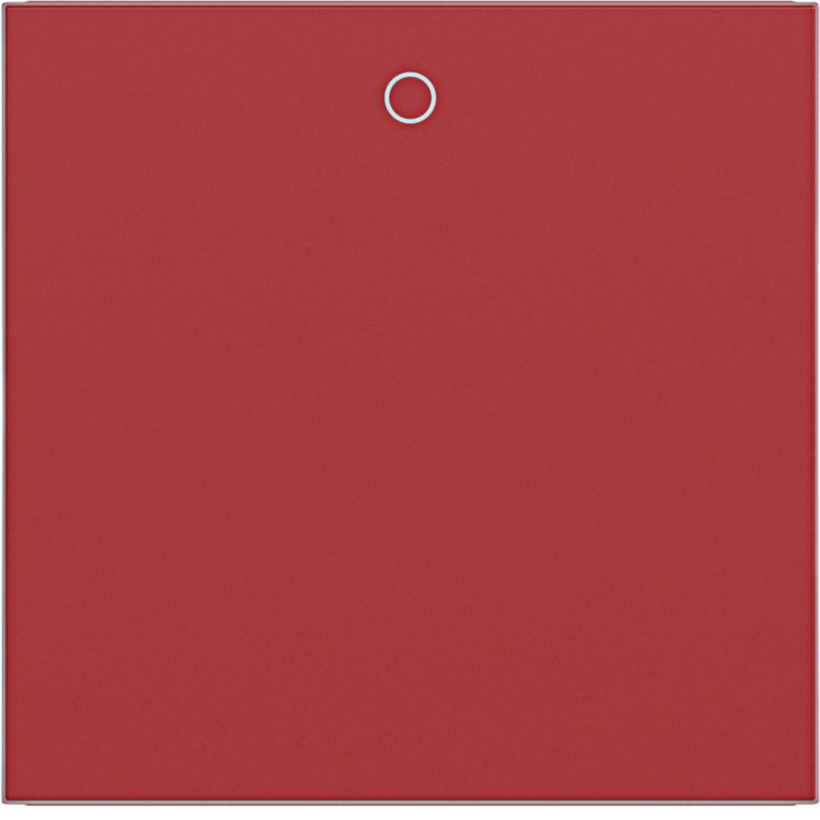 Wip 1-voudig opdruk "0" A.x/C.x rood glanzend