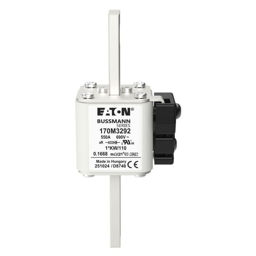 Zekering h. snelheid 550A AC 690V 200kA compact 1 45x VVE=6