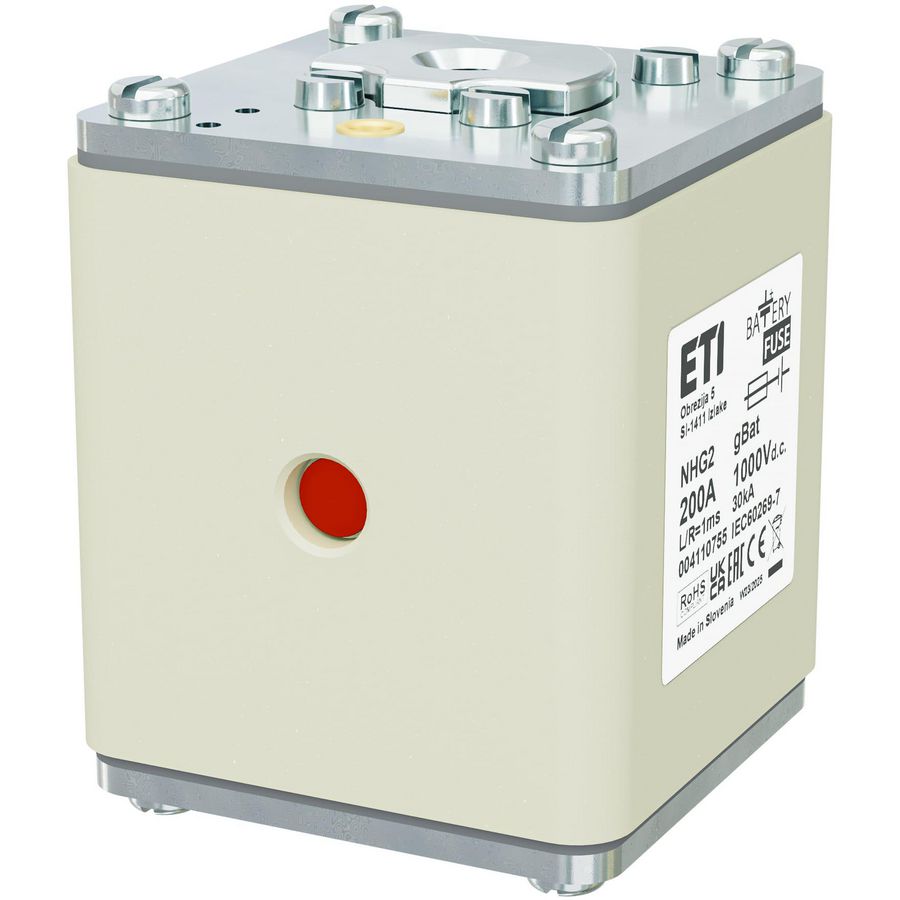 Zekering NHG2 gBat 200A/1000V DC 4110755 VVE=2