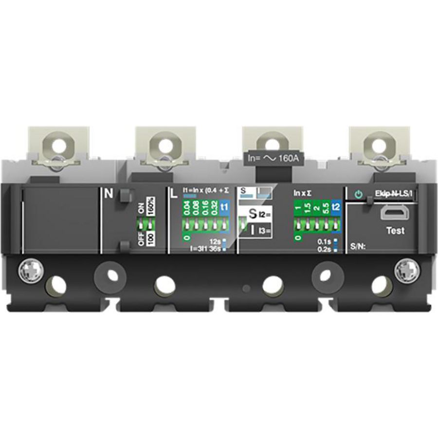 Beveiligingsunit vermogenssch. Ekip Dip LIG In=160A XT2 4P