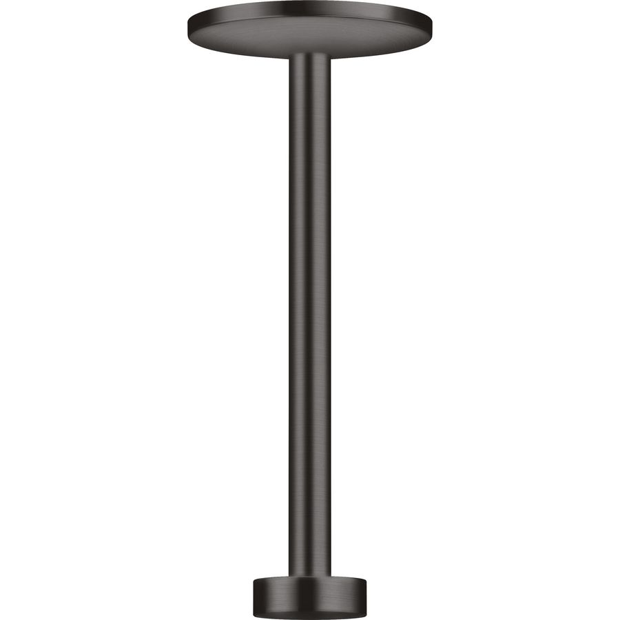Plafondaansluiting voor hoofddouche 280 2 straalsoorten Brushed Black Chrome AX One