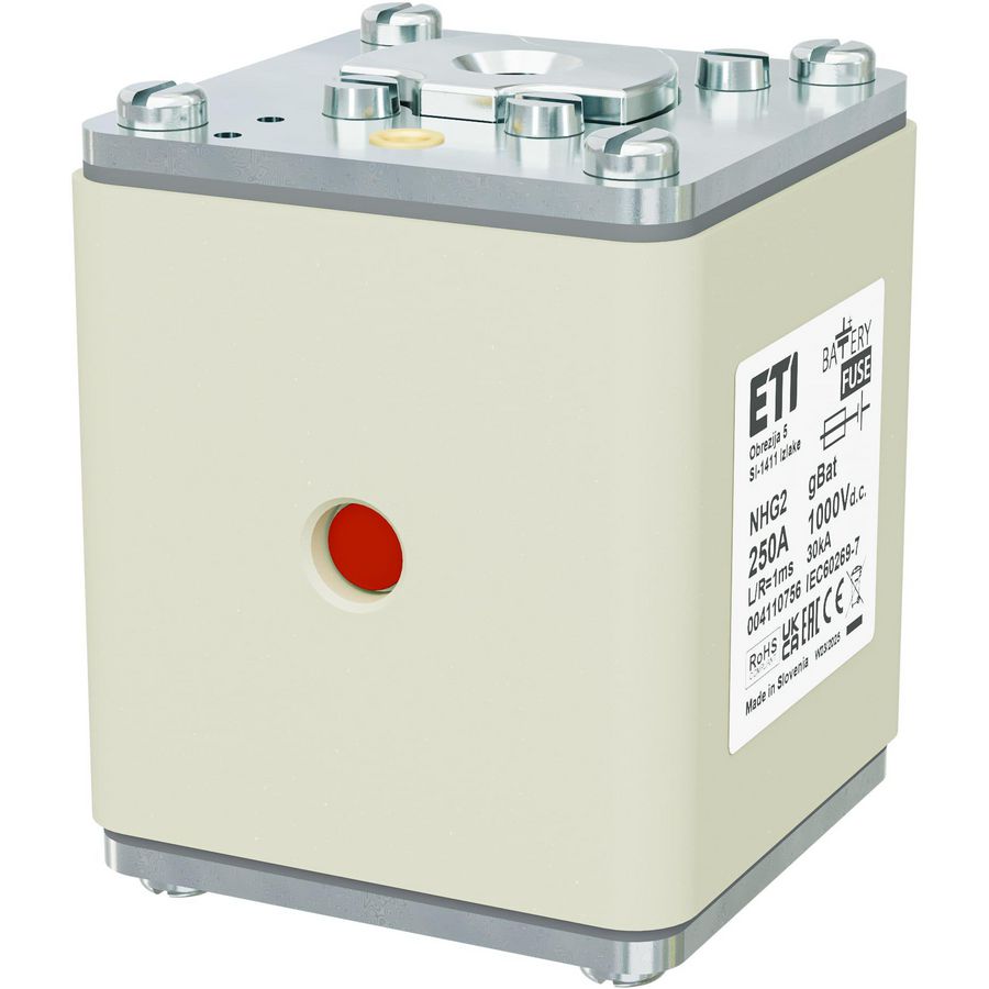 Zekering NHG2 gBat 250A/1000V DC 4110756 VVE=2