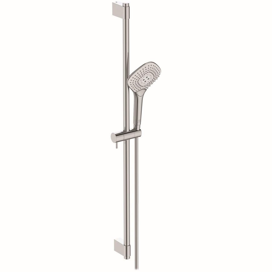 Glijstangset Idealrain Evo Jet 3f/diamond 900mm slang 1750mm chroom