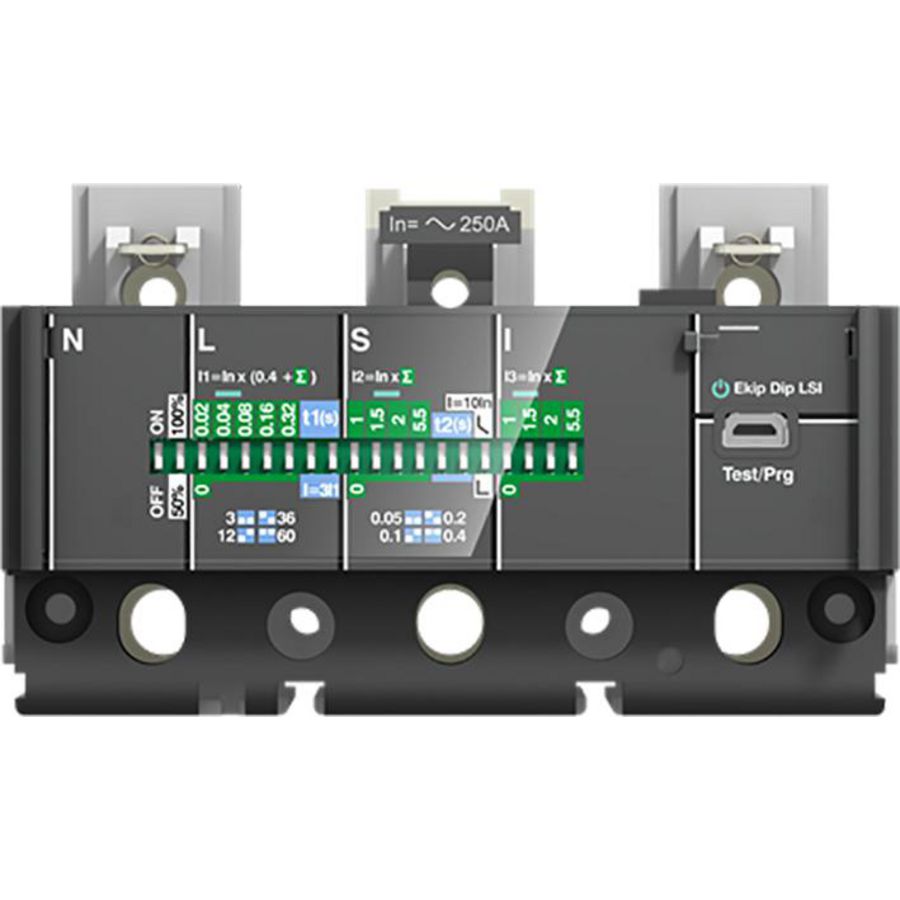 Beveiligingsunit vermogenssch. Ekip Dip LIG In=63A XT4 3P