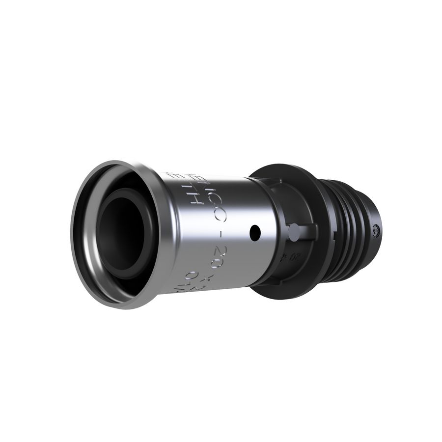 Overgangskoppeling tbv kunststof leidingverdeler PRO-FLOW 26mm persaansluiting