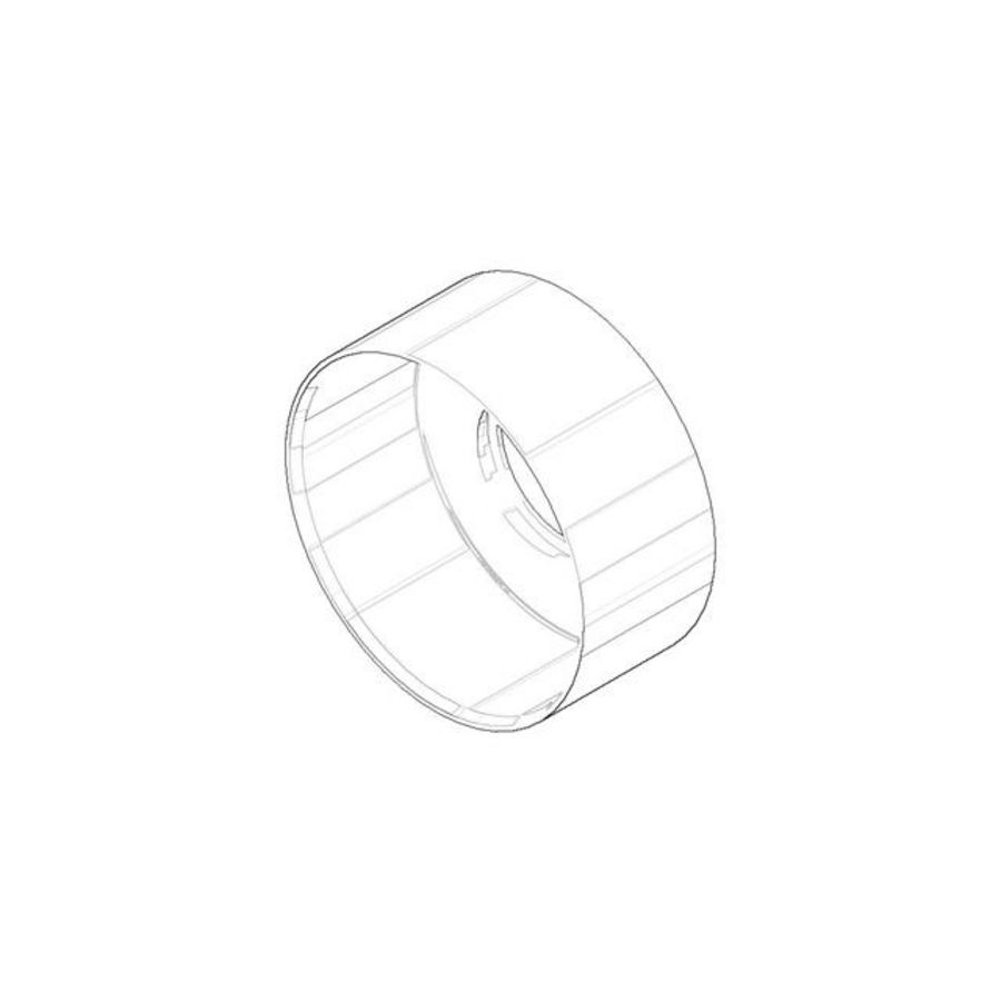 Rozet 85x39x37,5mm chr