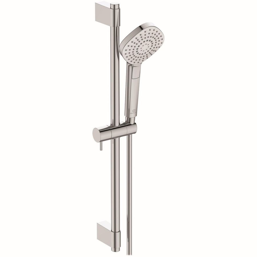 Glijstangset Idealrain Evo 3f/diamond 600mm slang 1750mm chr chroom