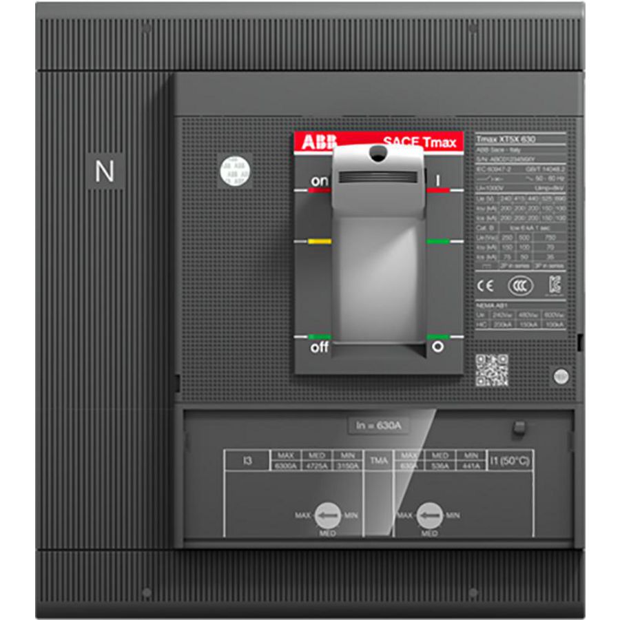 Vermogensschakelaar XT5H 400 TMA 320-3200 4P