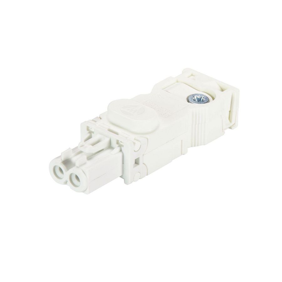 Kabelsteker GST15I2 female wit schroef VVE=100