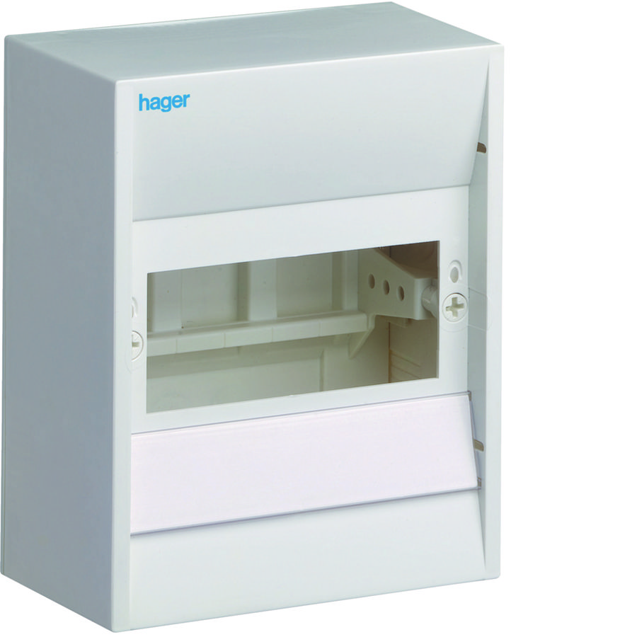 Miniverdeler, IP30, 6 modulen, 1xPE