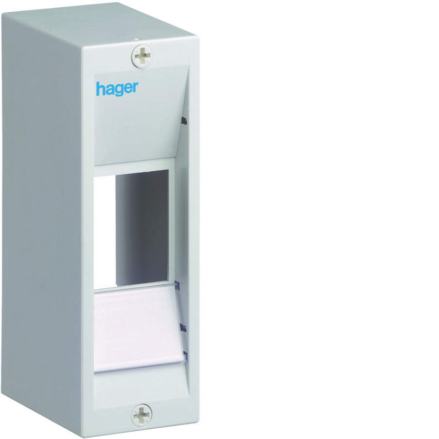 Miniverdeler, IP30, 2 modulen