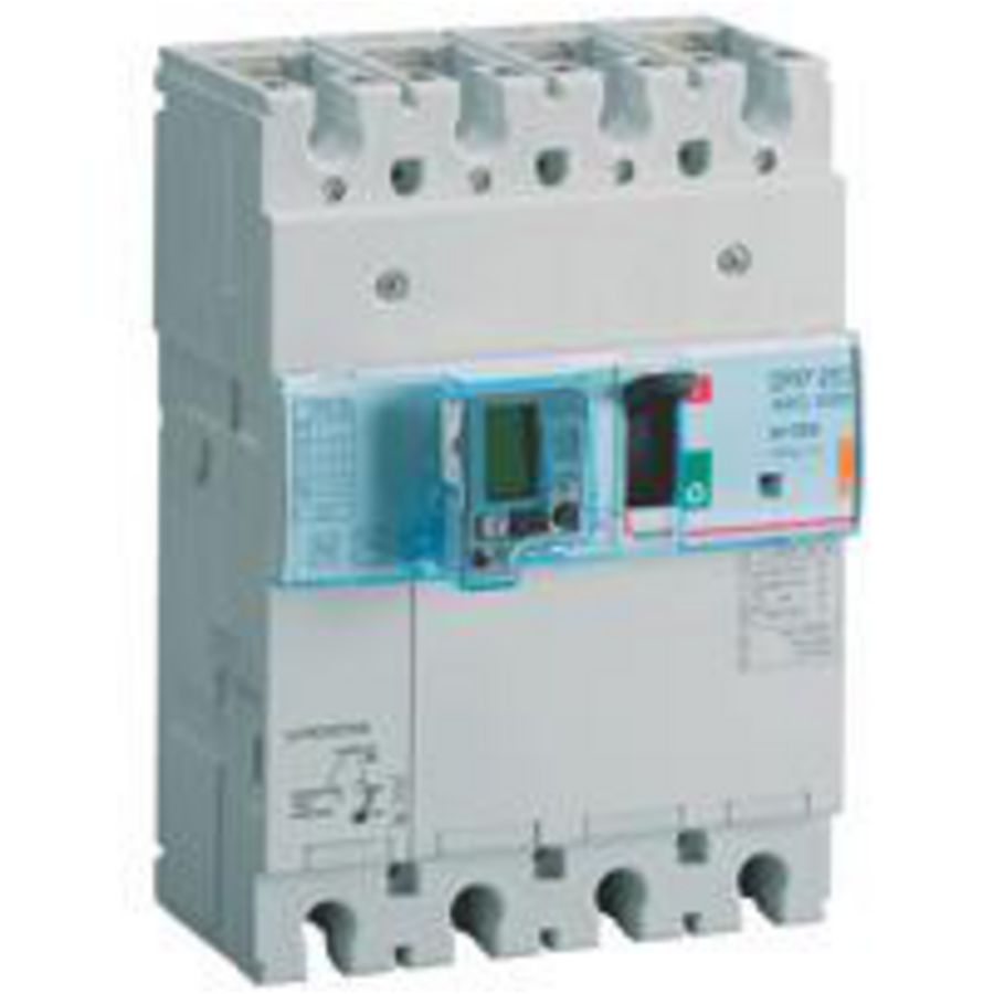 Vermogensschakelaar 250 Thermomagn. + RCD 100A 4P 25kA DPX3