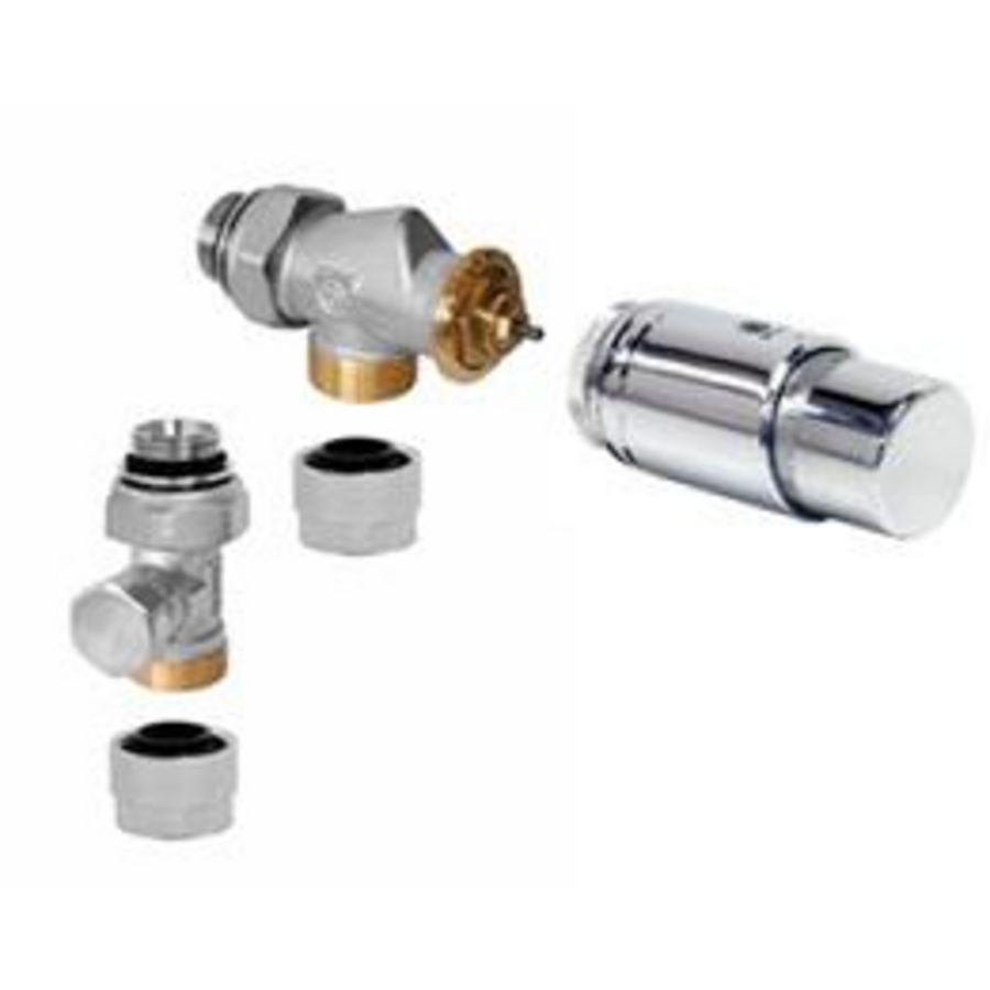 Aansluitset 222 vlr 2p 3/4ec ac ks-vpe/alu Ø18/2