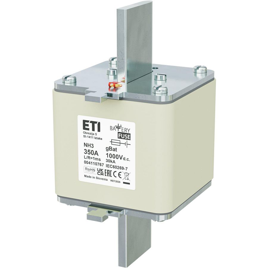 Zekering NH3 gBat 350A/1000V DC 4110767 VVE=3