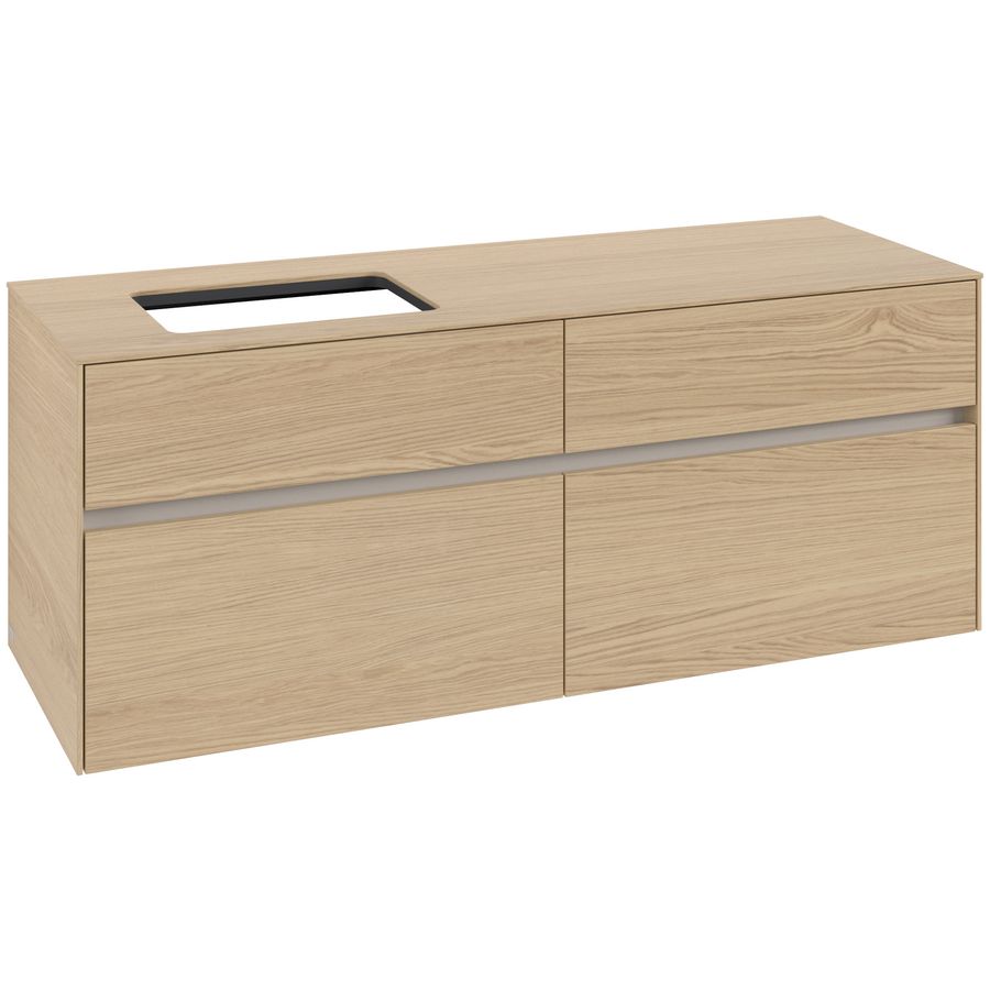 Wastafelonderkast Collaro 1400x548x500mm Nord.Oak C11700VJ