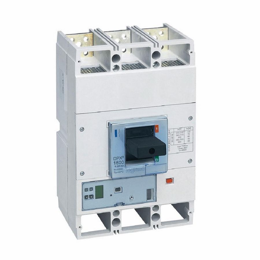 Vermogensschakelaar 1600 ELE S1 630A 3-polig 70kA DPX3