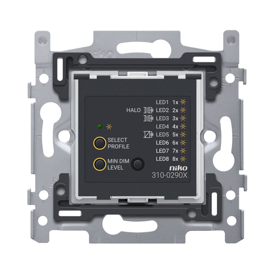 Sokkel universele drukknopdimmer CAB-ontstoring 2dr. 3-300W