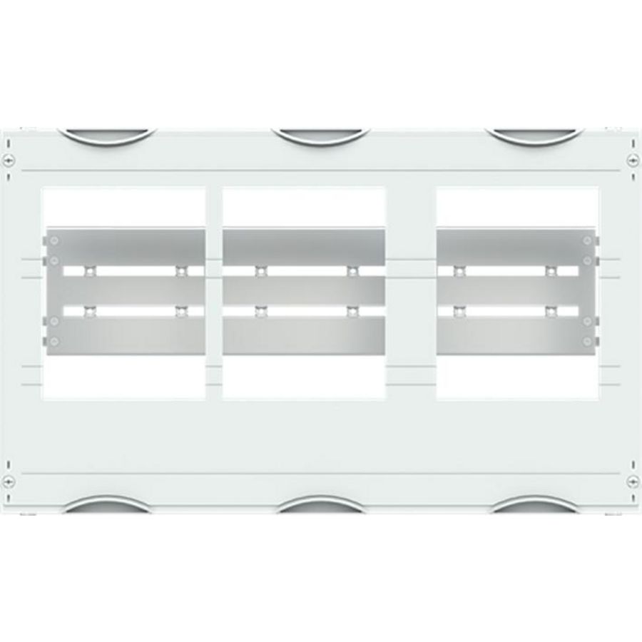 Inbouwunit leeg montagekit voor 3xNH1