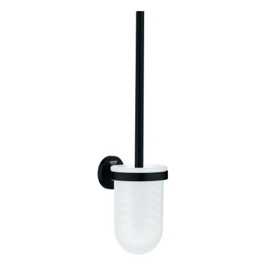 Essentials toiletborstelset mat zwart (prof)