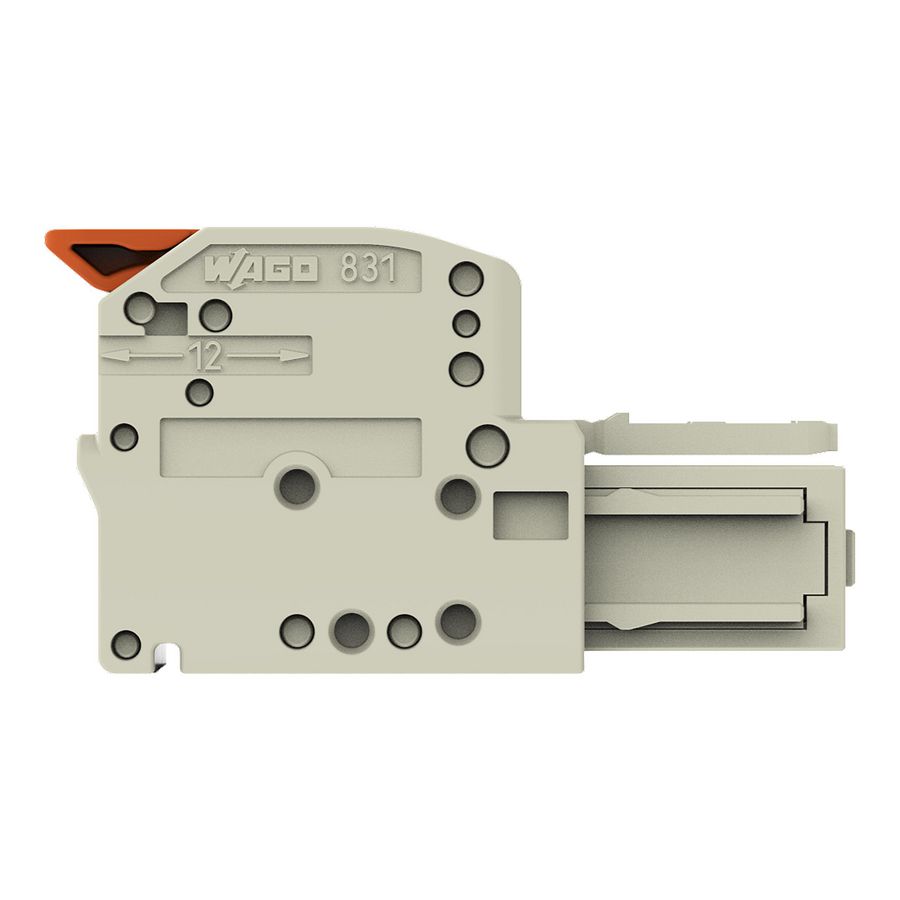 1-draads female steker Hendel Push-in CAGE CLAMP VVE=24