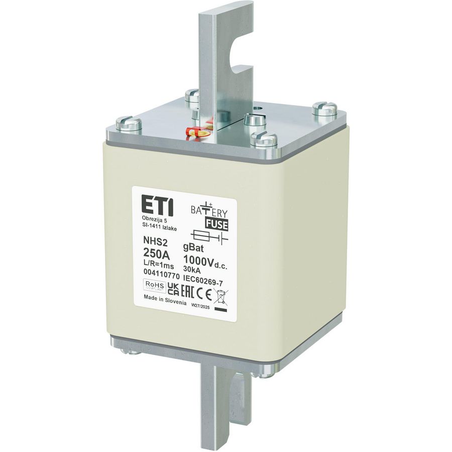 Zekering NHS2 gBat 250A/1000V DC 4110770