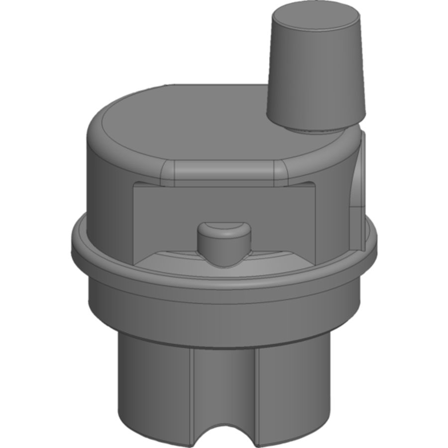 Automatic vent kunststof