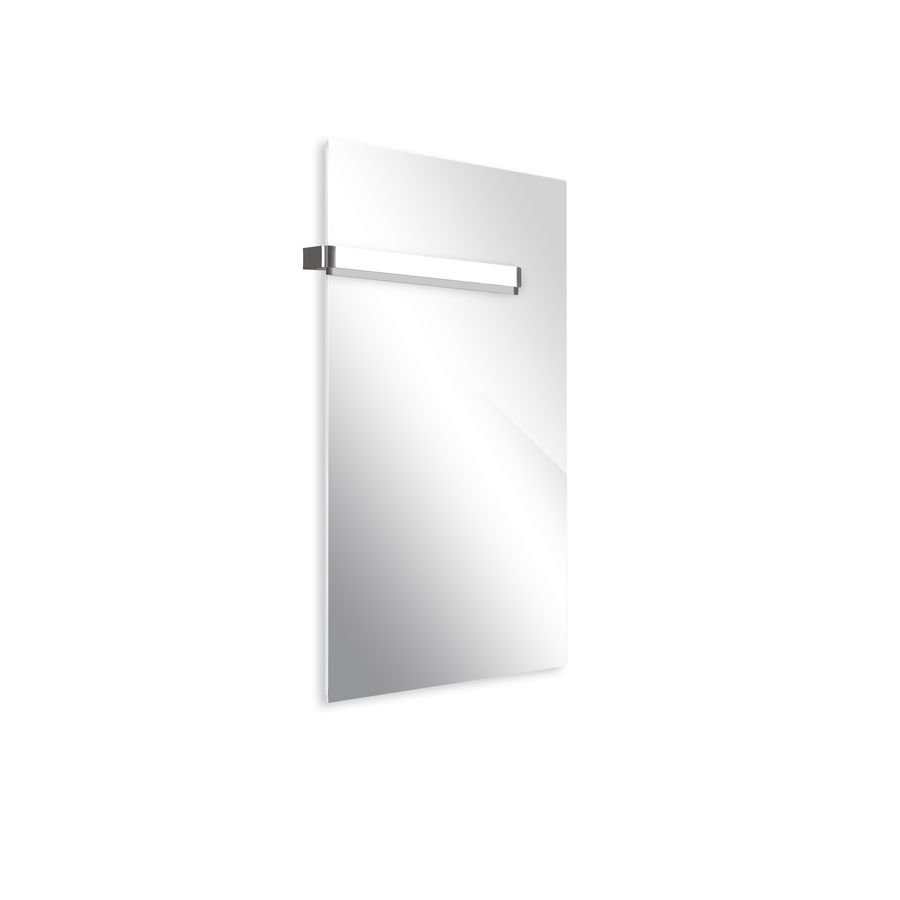 Infraroodpaneel, badkamer, Glas, 63x90cm, 350W, Spiegel