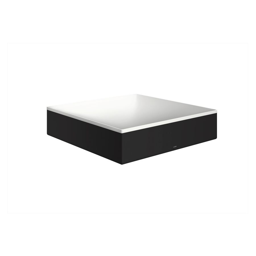 AXOR Suite B&B opzetwastafel 400x400mm zonder kraangat zonder overloop mat zwart