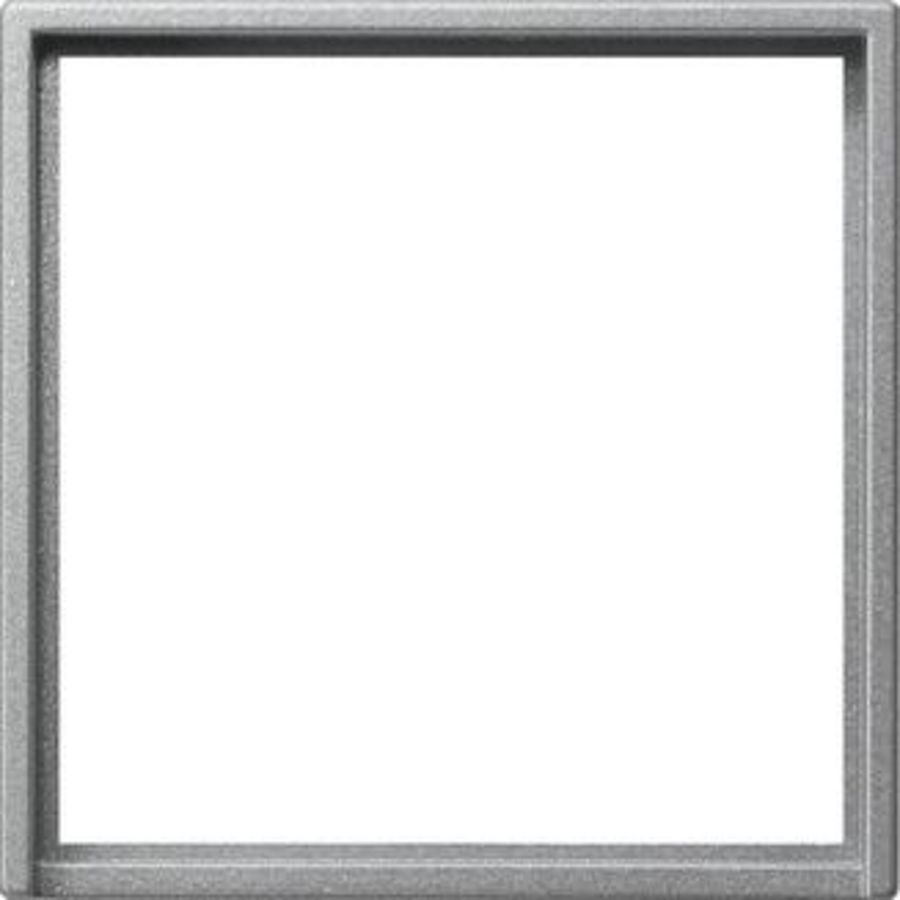 Adapterraam vierkant 50x50mm System 55 kl.alum.